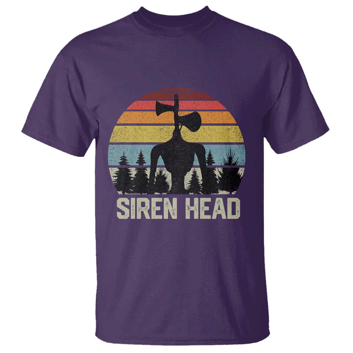 Siren Head T Shirt Retro American Cryptid - Wonder Print Shop