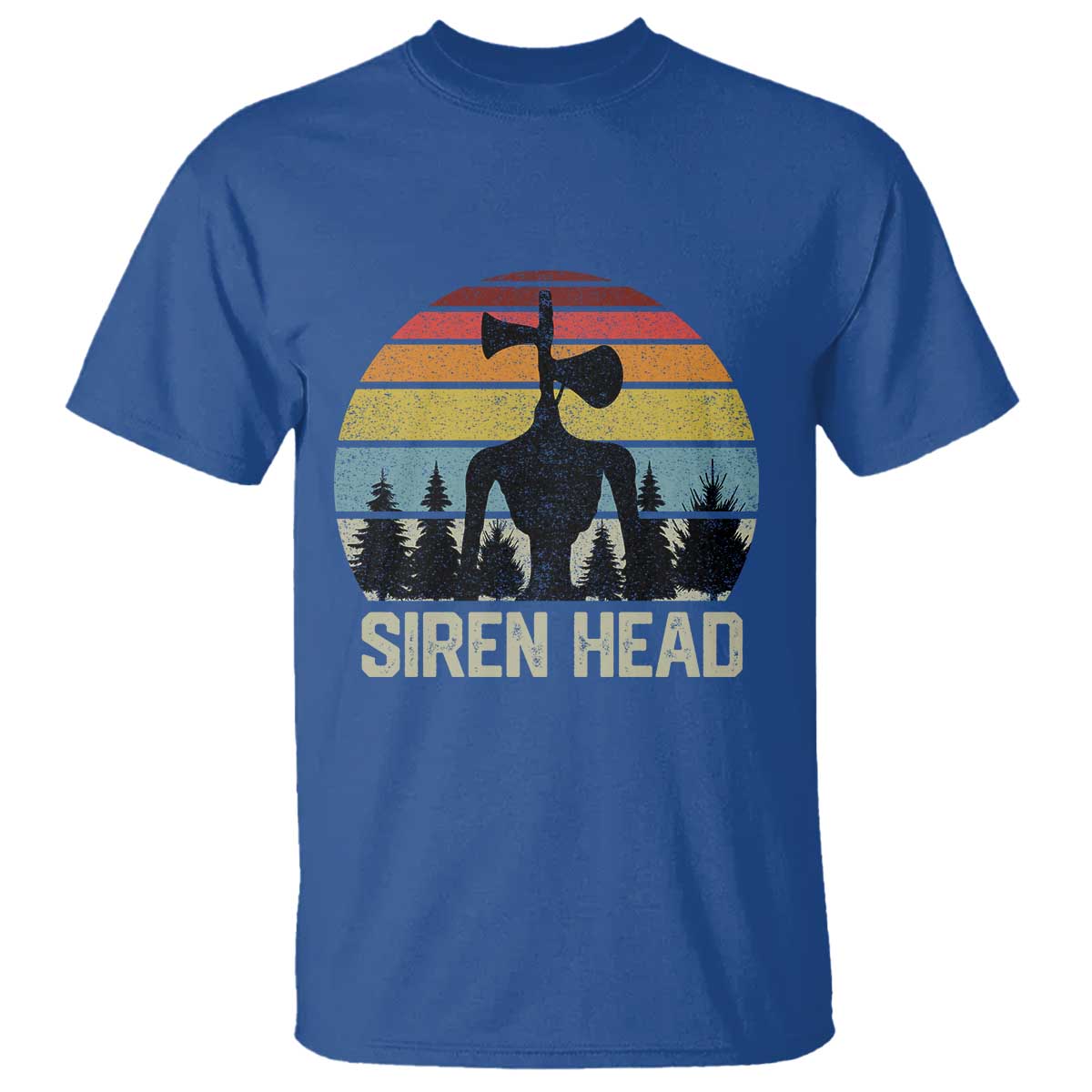 Siren Head T Shirt Retro American Cryptid - Wonder Print Shop