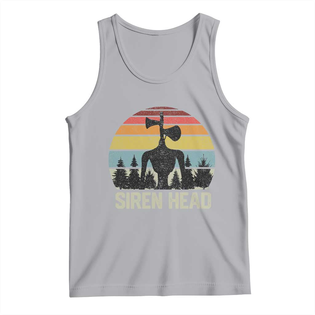 Siren Head Tank Top Retro American Cryptid - Wonder Print Shop