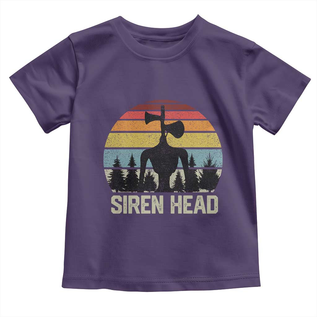 Siren Head Toddler T Shirt Retro American Cryptid - Wonder Print Shop