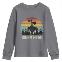 Siren Head Youth Sweatshirt Retro American Cryptid - Wonder Print Shop