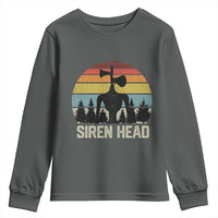 Siren Head Youth Sweatshirt Retro American Cryptid - Wonder Print Shop