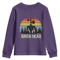 Siren Head Youth Sweatshirt Retro American Cryptid - Wonder Print Shop