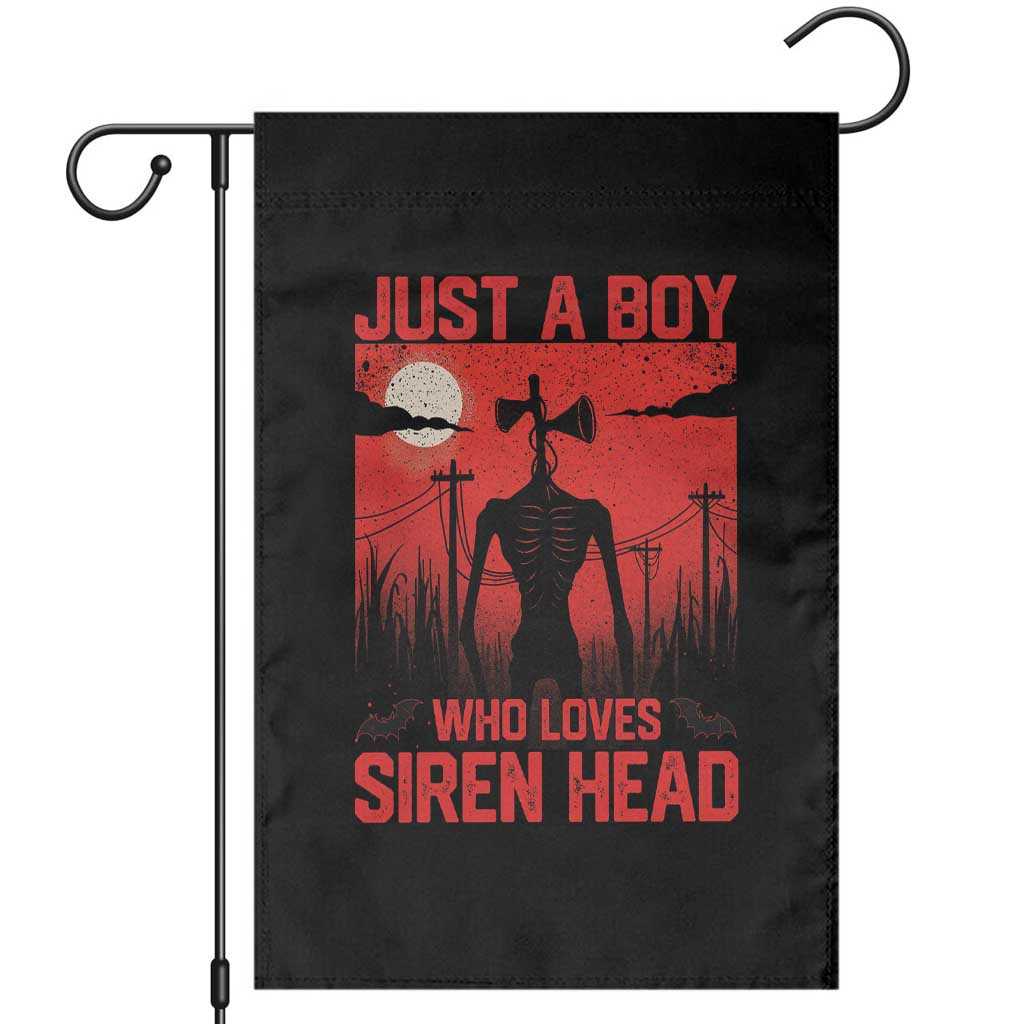 Siren Head Garden Flag American Cryptid Lovers Boy - Wonder Print Shop