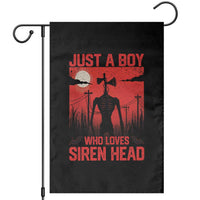 Siren Head Garden Flag American Cryptid Lovers Boy - Wonder Print Shop