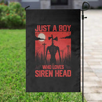 Siren Head Garden Flag American Cryptid Lovers Boy - Wonder Print Shop