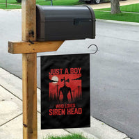 Siren Head Garden Flag American Cryptid Lovers Boy - Wonder Print Shop