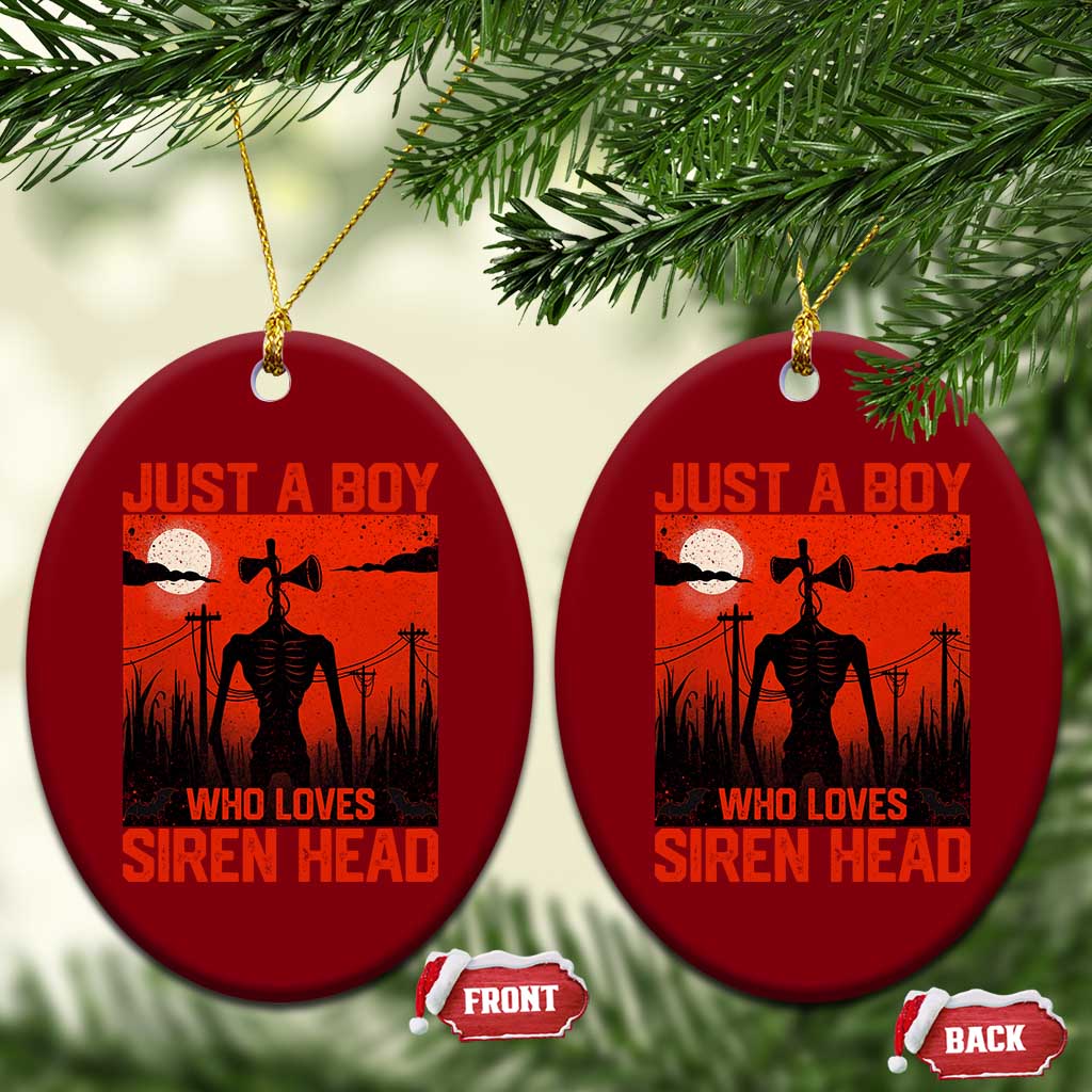 Siren Head Ceramic Ornament American Cryptid Lovers Boy - Wonder Print Shop