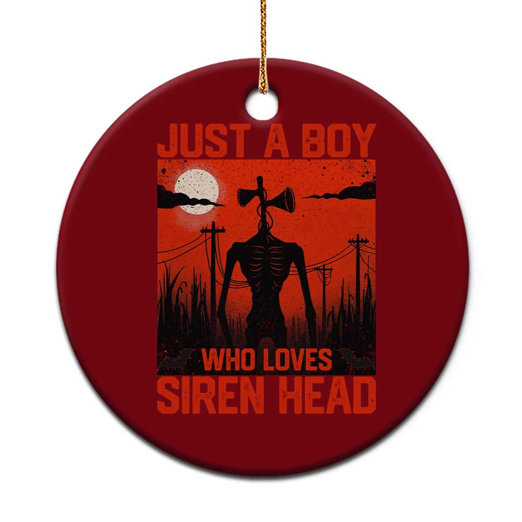Siren Head Ceramic Ornament American Cryptid Lovers Boy - Wonder Print Shop