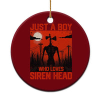 Siren Head Ceramic Ornament American Cryptid Lovers Boy - Wonder Print Shop
