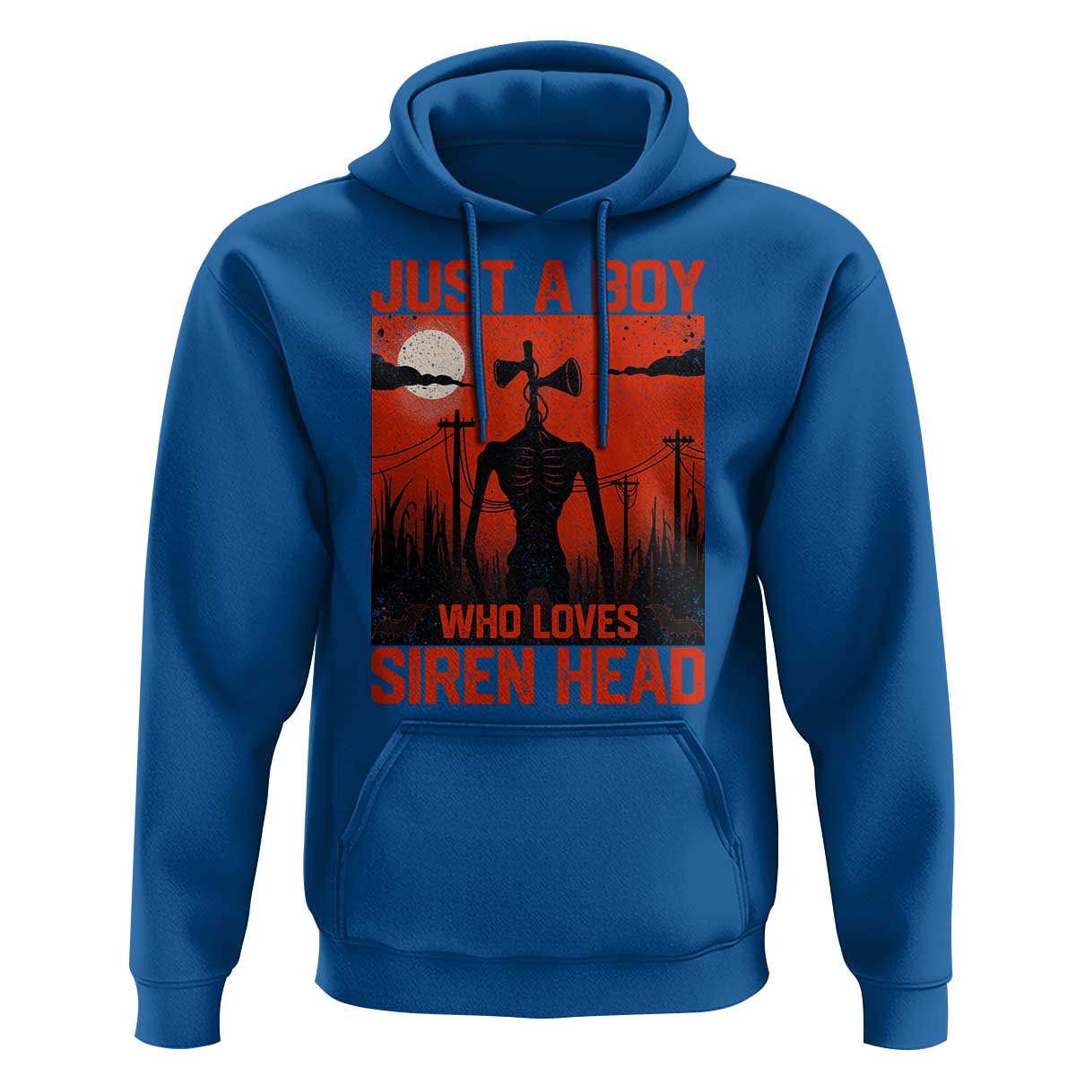 Siren Head Hoodie American Cryptid Lovers Boy - Wonder Print Shop