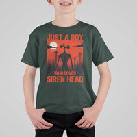 Siren Head T Shirt For Kid American Cryptid Lovers Boy - Wonder Print Shop