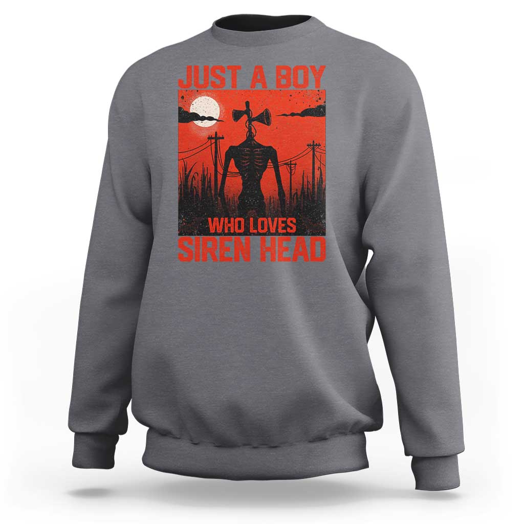 Siren Head Sweatshirt American Cryptid Lovers Boy - Wonder Print Shop