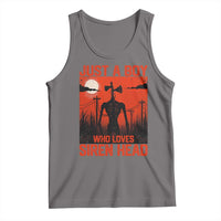 Siren Head Tank Top American Cryptid Lovers Boy - Wonder Print Shop