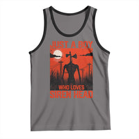 Siren Head Tank Top American Cryptid Lovers Boy - Wonder Print Shop