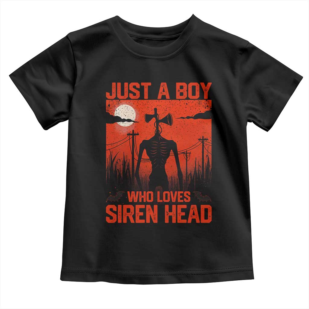 Siren Head Toddler T Shirt American Cryptid Lovers Boy - Wonder Print Shop