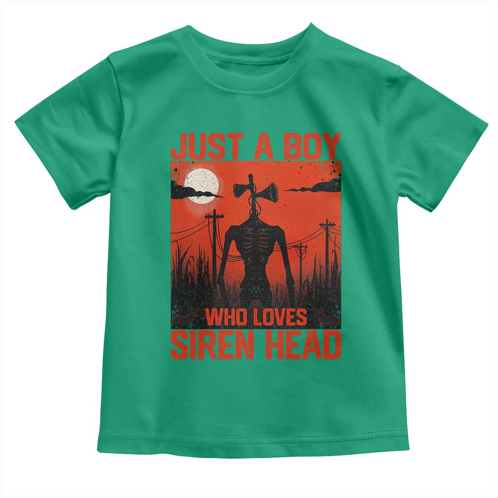 Siren Head Toddler T Shirt American Cryptid Lovers Boy - Wonder Print Shop