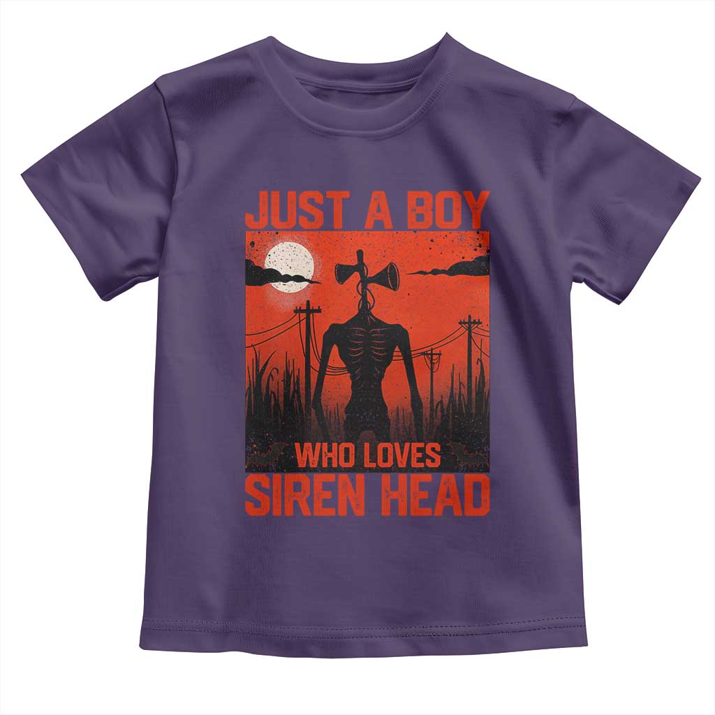 Siren Head Toddler T Shirt American Cryptid Lovers Boy - Wonder Print Shop