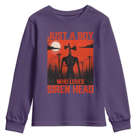 Siren Head Youth Sweatshirt American Cryptid Lovers Boy - Wonder Print Shop