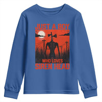 Siren Head Youth Sweatshirt American Cryptid Lovers Boy - Wonder Print Shop