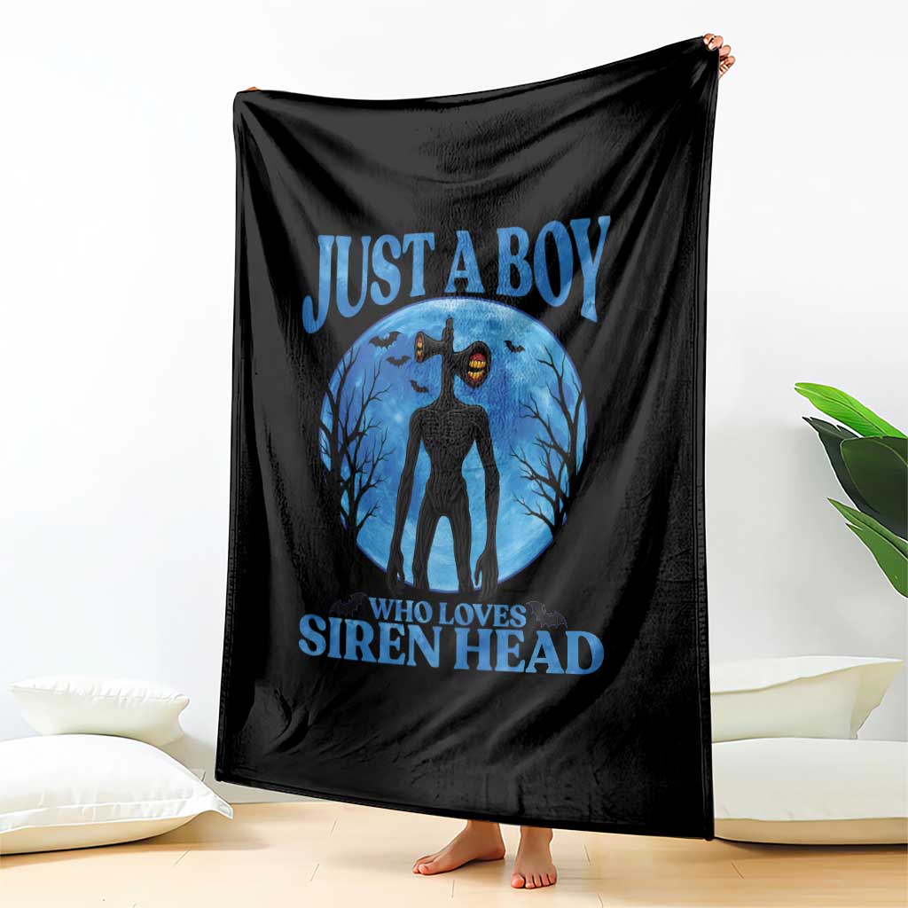 Siren Head Throw Blanket Supernatural American Cryptid Boys - Wonder Print Shop