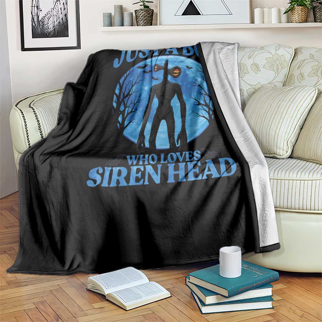 Siren Head Throw Blanket Supernatural American Cryptid Boys - Wonder Print Shop