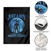 Siren Head Garden Flag Supernatural American Cryptid Boys - Wonder Print Shop
