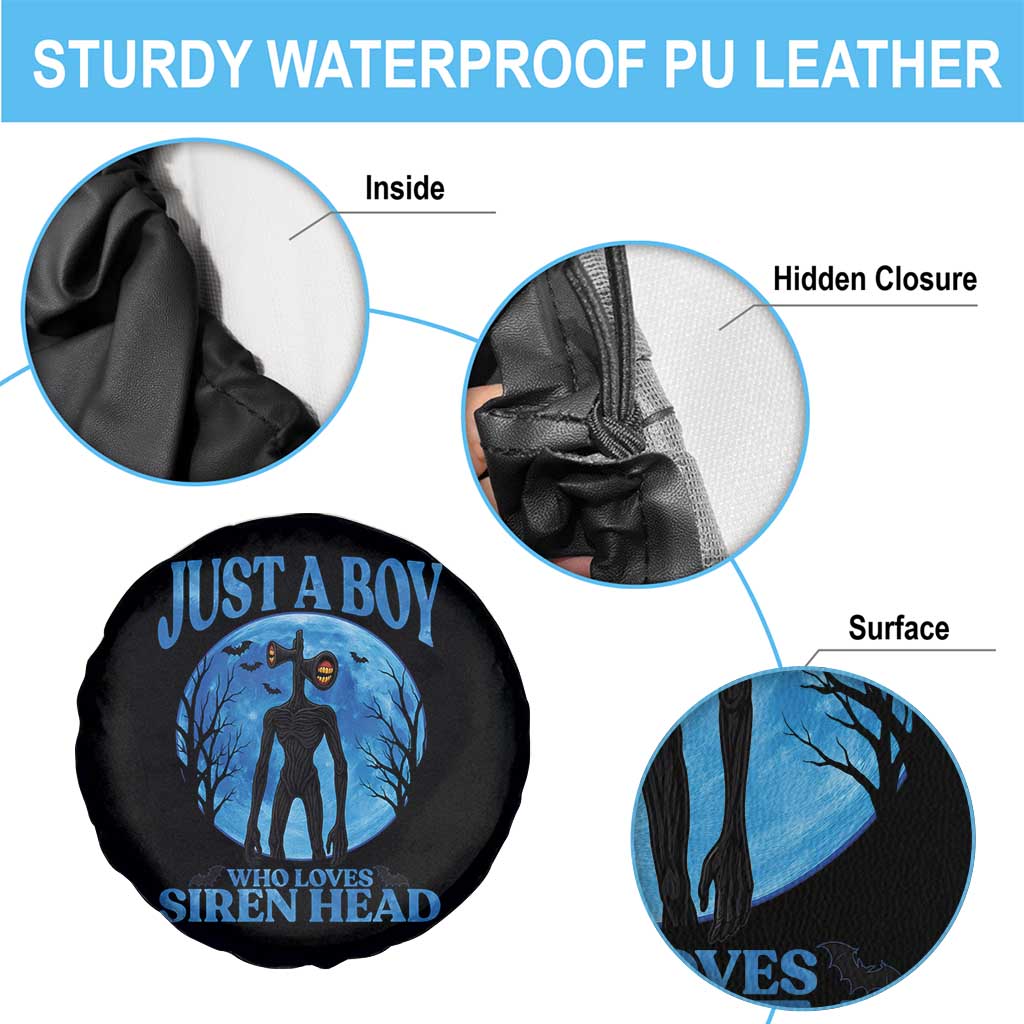 Siren Head Spare Tire Cover Supernatural American Cryptid Boys - Wonder Print Shop