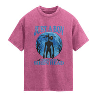 Siren Head Washed Cotton T-Shirt Supernatural American Cryptid Boys