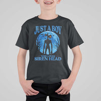 Siren Head T Shirt For Kid Supernatural American Cryptid Boys - Wonder Print Shop