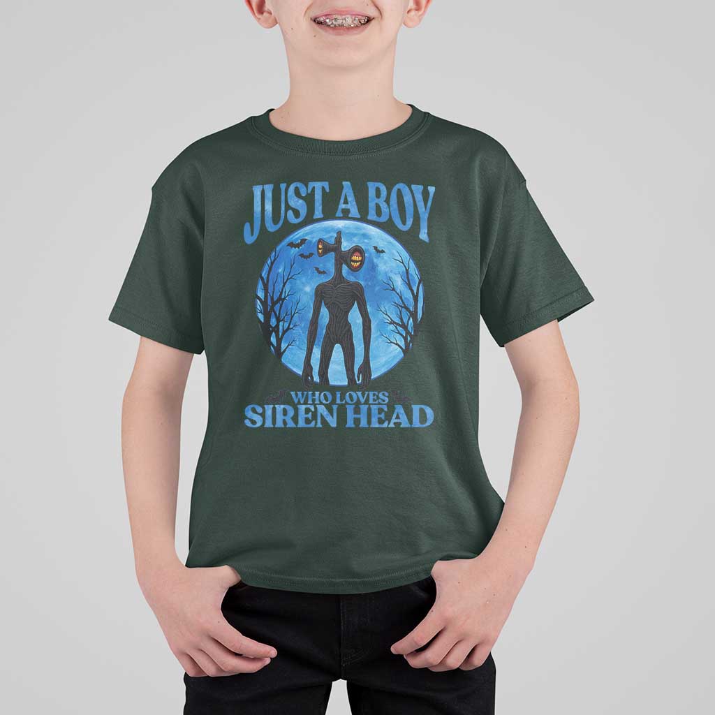 Siren Head T Shirt For Kid Supernatural American Cryptid Boys - Wonder Print Shop