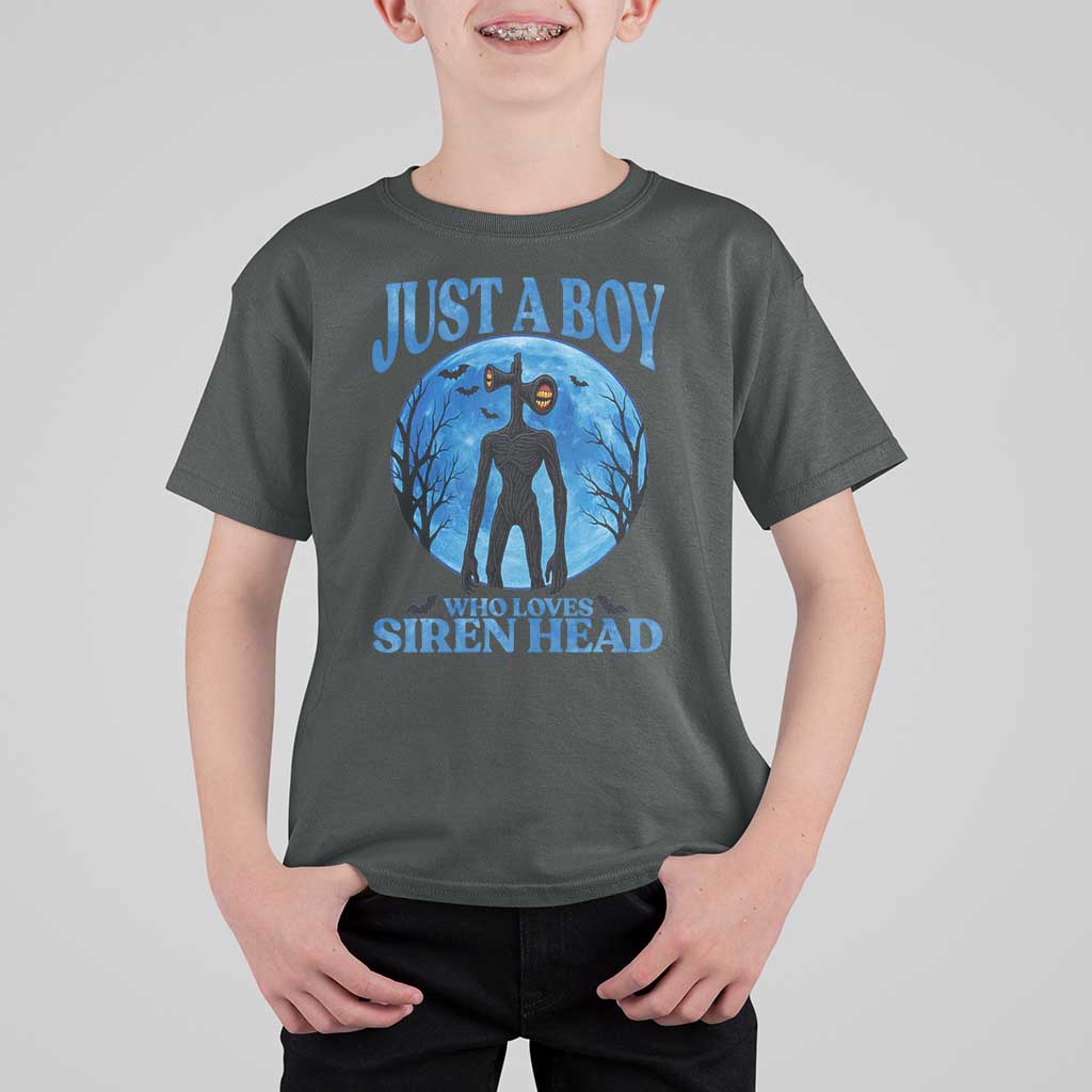 Siren Head T Shirt For Kid Supernatural American Cryptid Boys - Wonder Print Shop