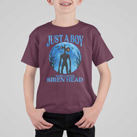Siren Head T Shirt For Kid Supernatural American Cryptid Boys - Wonder Print Shop