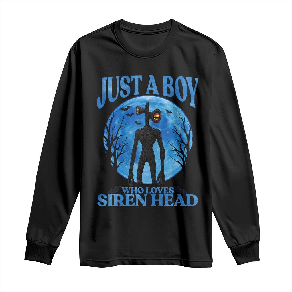 Siren Head Long Sleeve Shirt Supernatural American Cryptid Boys - Wonder Print Shop