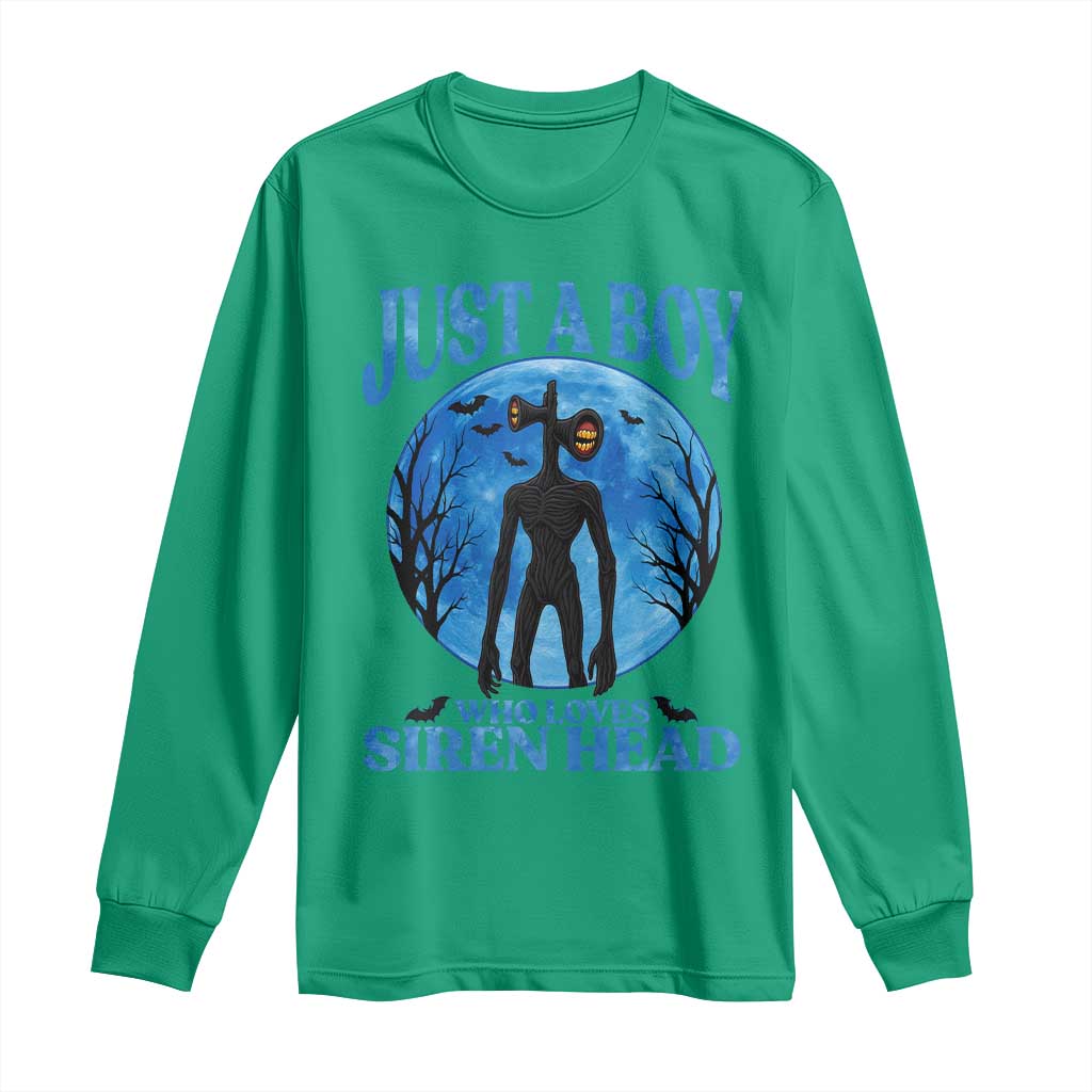 Siren Head Long Sleeve Shirt Supernatural American Cryptid Boys - Wonder Print Shop