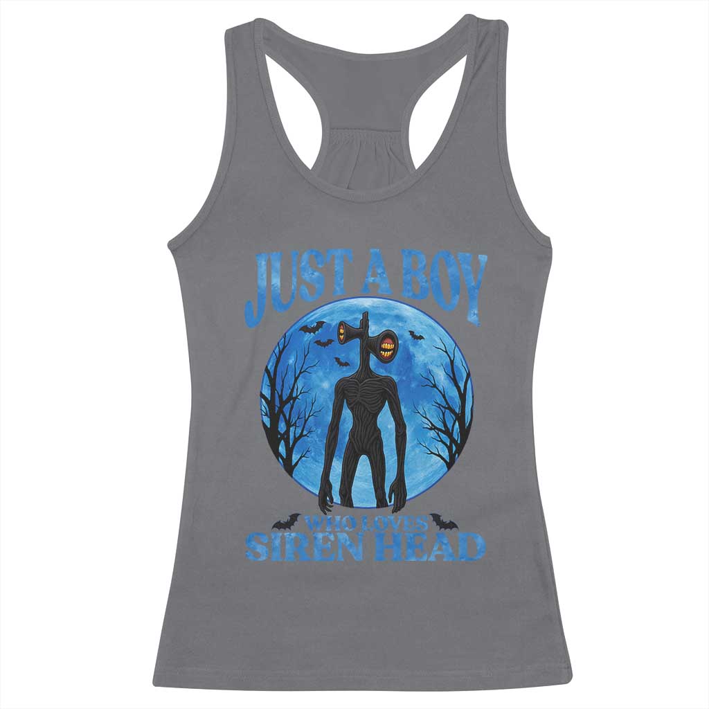 Siren Head Racerback Tank Top Supernatural American Cryptid Boys - Wonder Print Shop