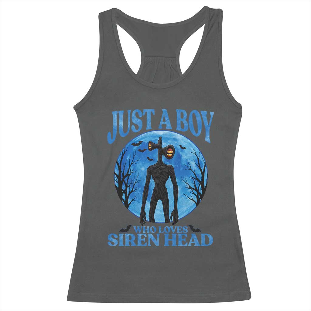 Siren Head Racerback Tank Top Supernatural American Cryptid Boys - Wonder Print Shop