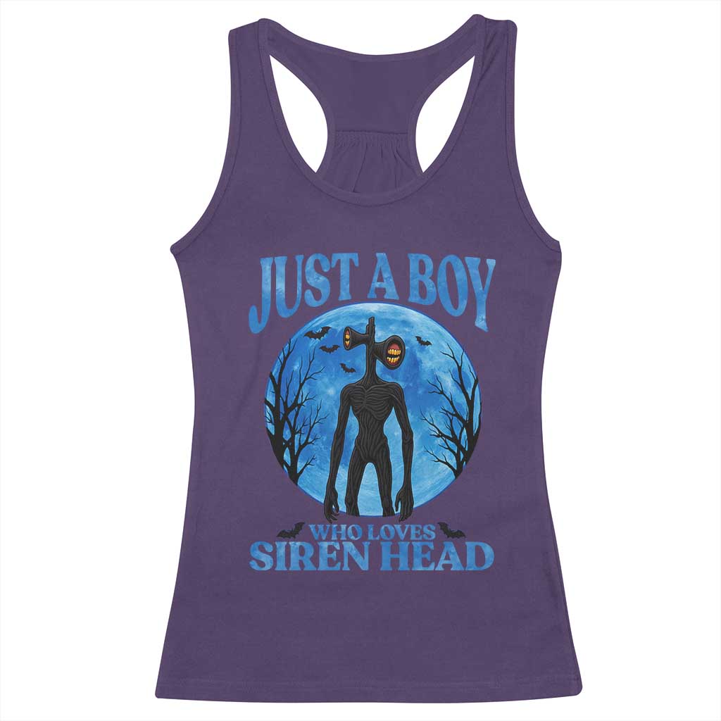 Siren Head Racerback Tank Top Supernatural American Cryptid Boys - Wonder Print Shop