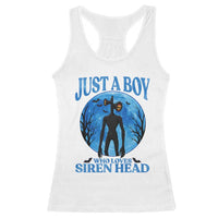 Siren Head Racerback Tank Top Supernatural American Cryptid Boys - Wonder Print Shop