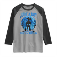 Siren Head Raglan Shirt Supernatural American Cryptid Boys - Wonder Print Shop