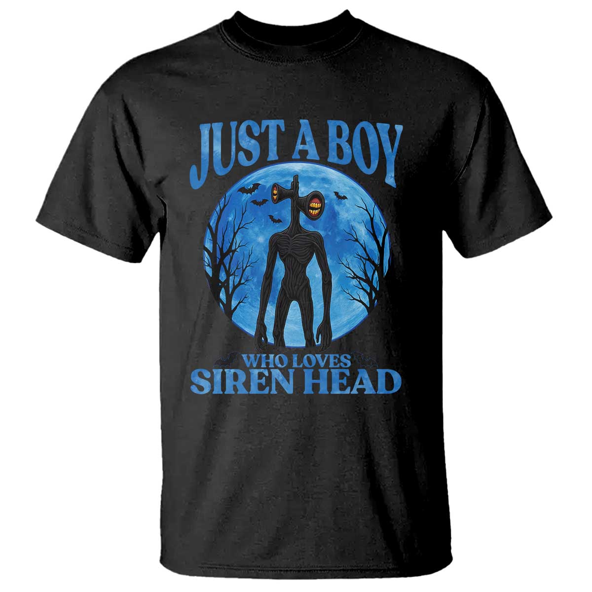 Siren Head T Shirt Supernatural American Cryptid Boys - Wonder Print Shop