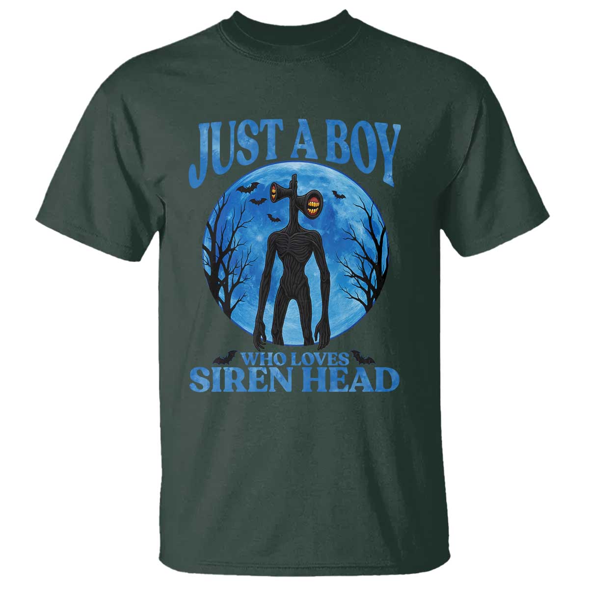 Siren Head T Shirt Supernatural American Cryptid Boys - Wonder Print Shop