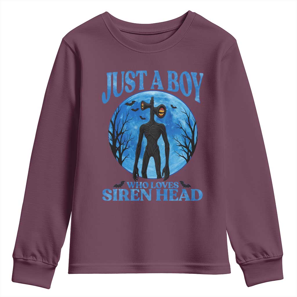 Siren Head Youth Sweatshirt Supernatural American Cryptid Boys - Wonder Print Shop