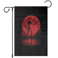 Siren Head Garden Flag Supernatural American Cryptid Full Blood Moon Halloween - Wonder Print Shop