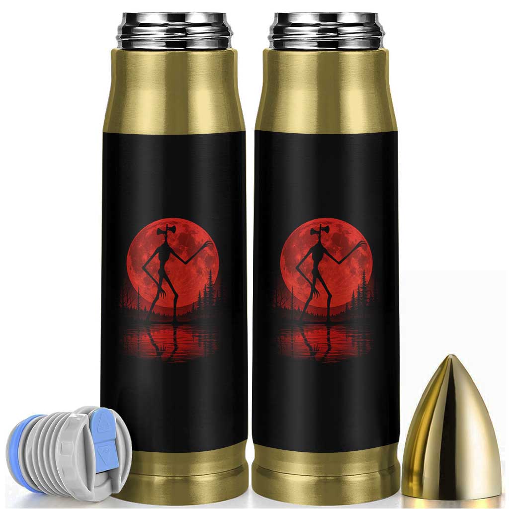 Siren Head Bullet Tumbler Supernatural American Cryptid Full Blood Moon Halloween - Wonder Print Shop