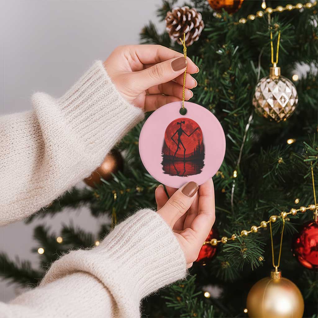 Siren Head Ceramic Ornament Supernatural American Cryptid Full Blood Moon Halloween - Wonder Print Shop