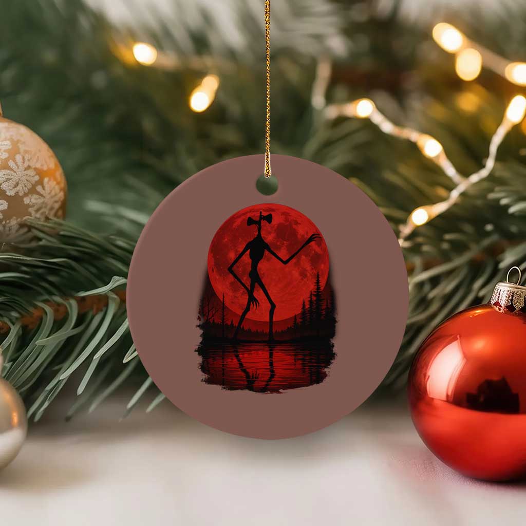 Siren Head Ceramic Ornament Supernatural American Cryptid Full Blood Moon Halloween - Wonder Print Shop