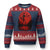 Siren Head Ugly Christmas Sweater Supernatural American Cryptid Full Blood Moon Halloween - Wonder Print Shop