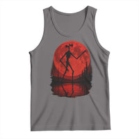 Siren Head Tank Top Supernatural American Cryptid Full Blood Moon Halloween - Wonder Print Shop