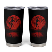 Siren Head Tumbler Cup Supernatural American Cryptid Full Blood Moon Halloween - Wonder Print Shop